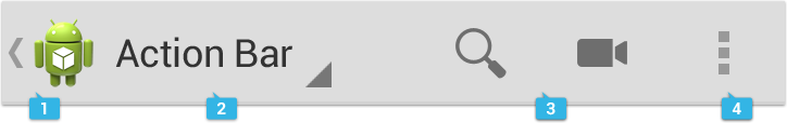 Action Bar Example