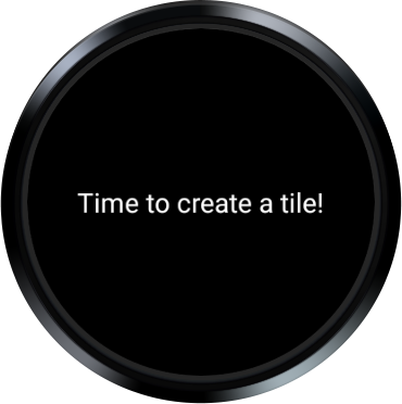 android wear tiles