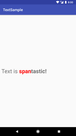 Span Android 开发者 Android Developers