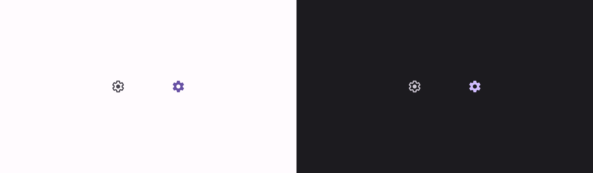 Standard icon toggle button
image