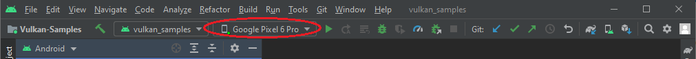 Test cihazı Studio'ya bağlanıyor.