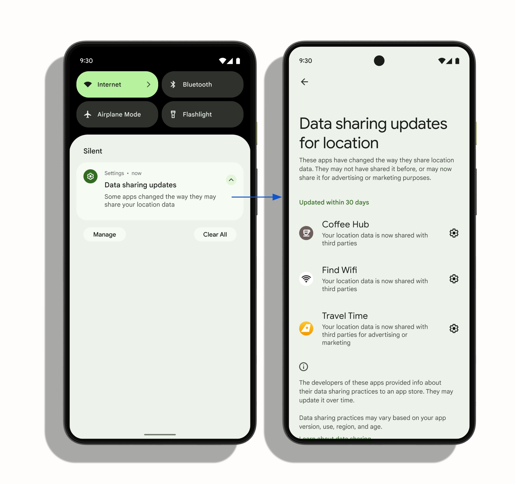 Data safety information is more visible | Android Developers