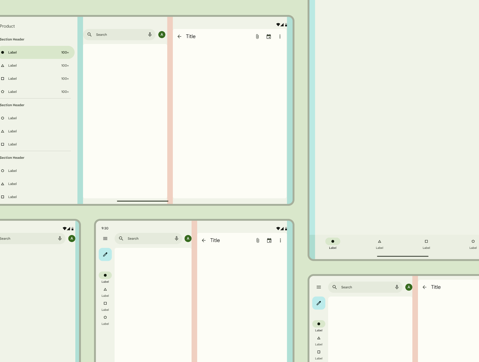 Um Layout Projetar um layout adaptável com o Material Design | Android Developers