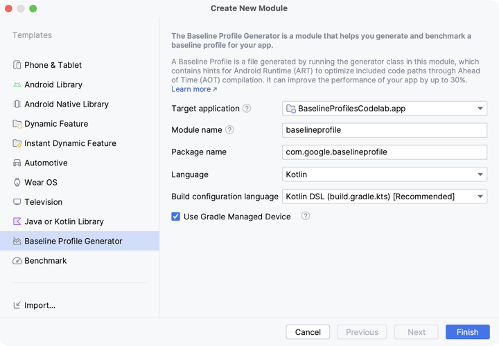 Improve app performance with Baseline Profiles | Android Developers