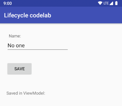 Screenshot of a form Name with value \