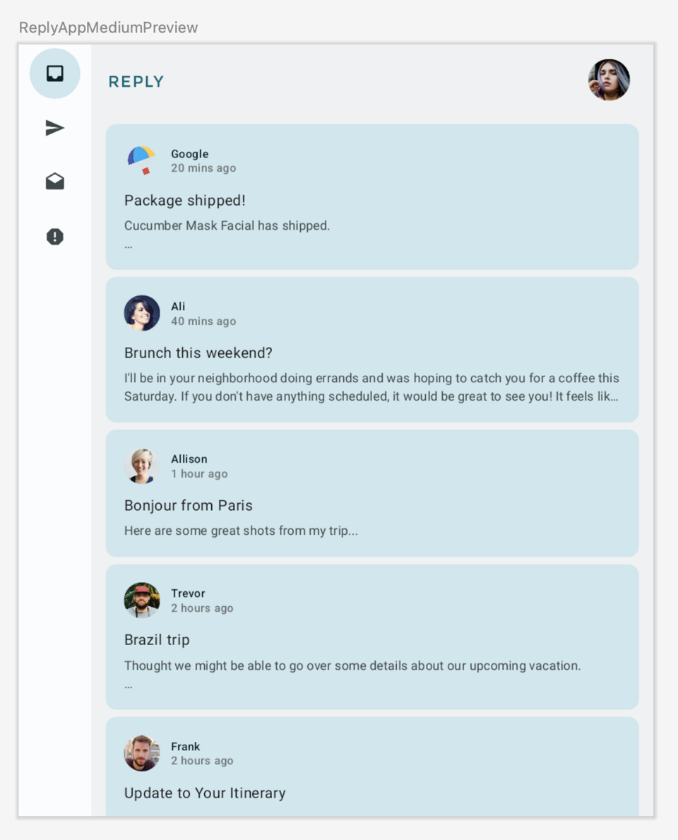 Adaptive Android Development Build an app with an adaptive layout | Android Developers