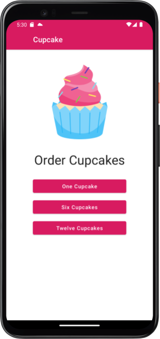 Cómo probar la app de Cupcake | Android Developers