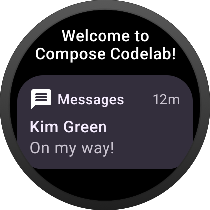 Compose for Wear OS Codelab | Android Developers