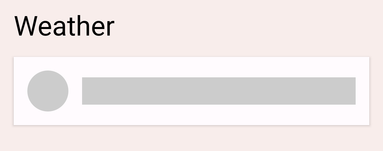 Image statique de la fiche info de l&#39;espace réservé qui n&#39;est pas encore animé.
