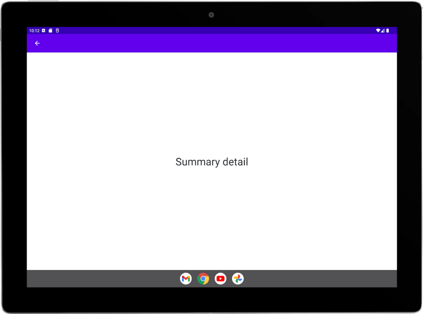 Build a list-detail layout with activity embedding and Material Design ...