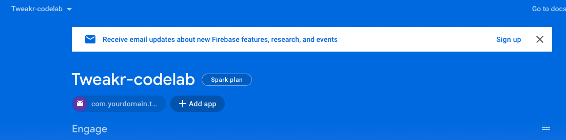 Tweakr Codelab Firebase 스크린샷 82b936ff2bbbbbac.png