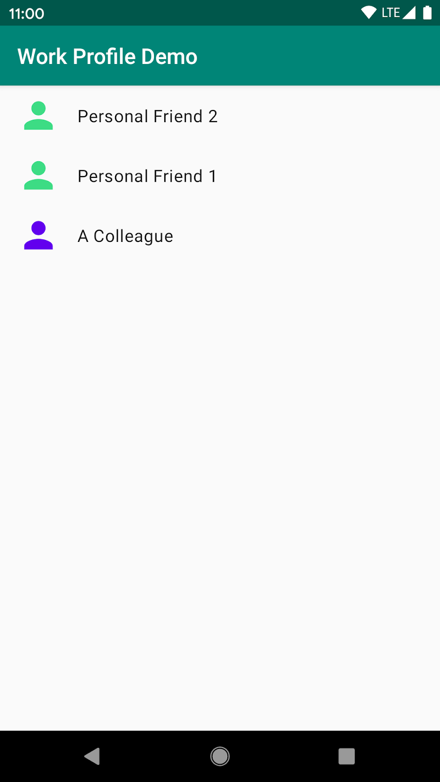 Créer une application exécutée sur un profil professionnel | Android ...