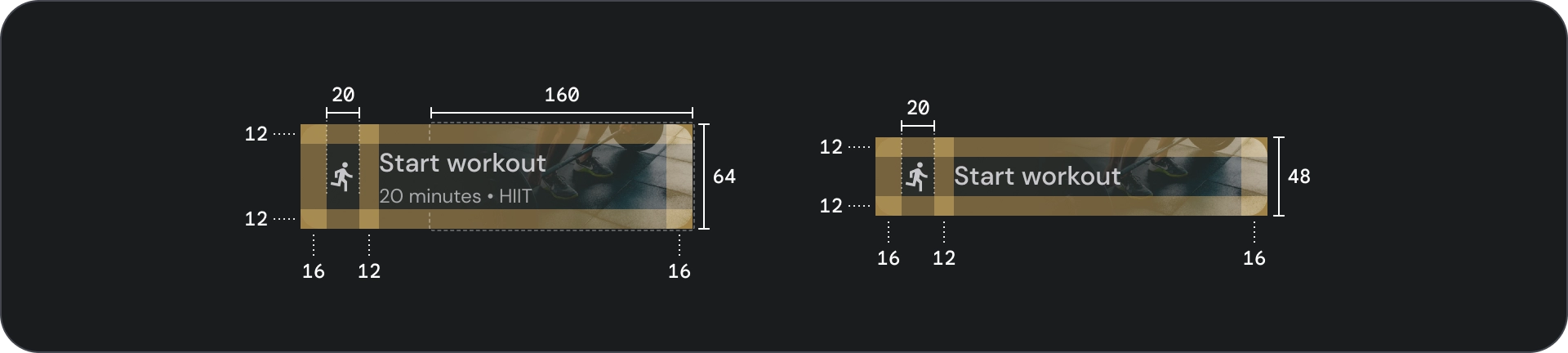 Especificaciones del botón de imagen