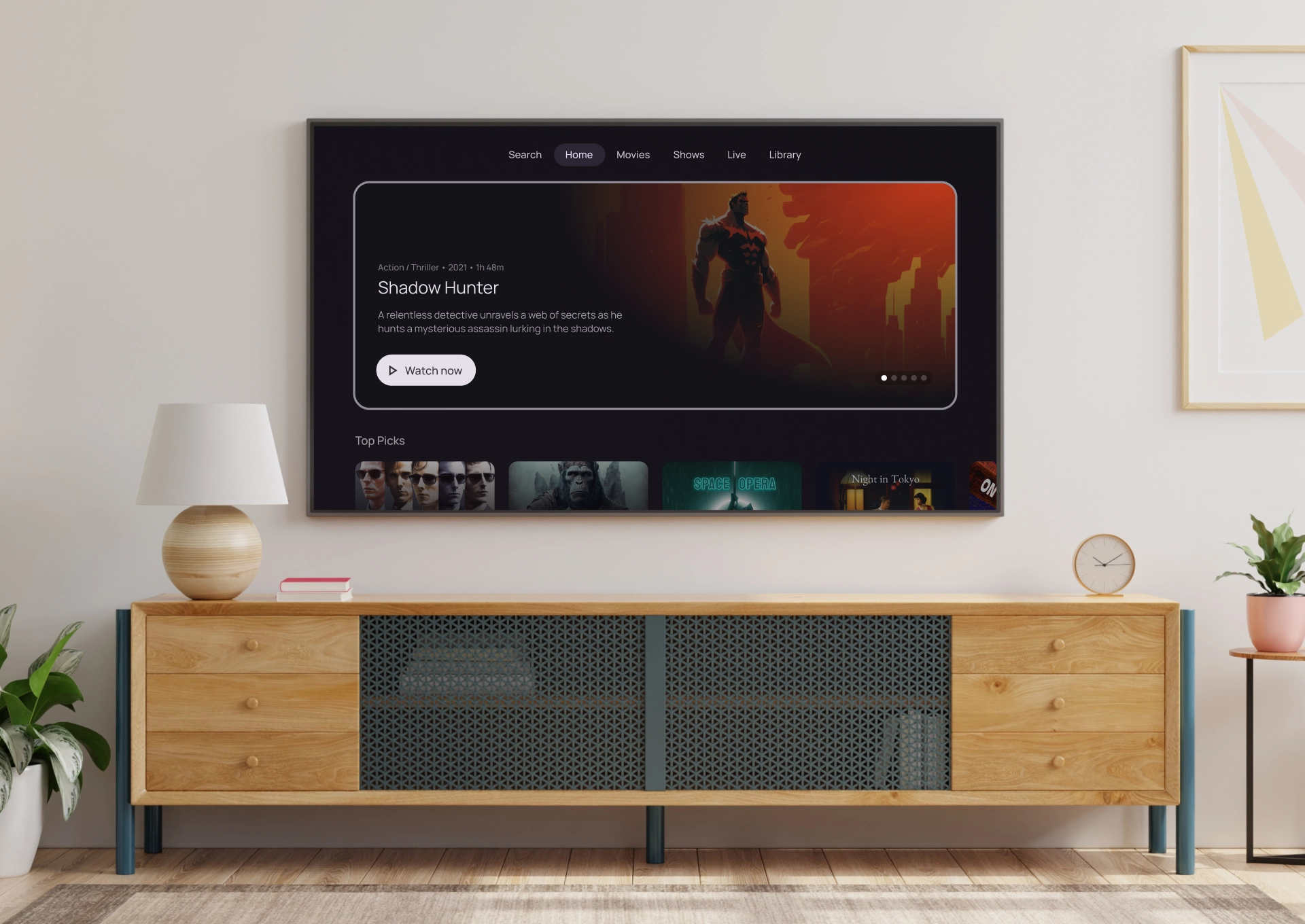 Projektowanie pod kątem telewizorów