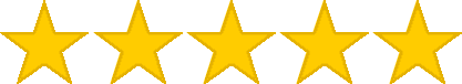 Ícono de calificación de cinco estrellas