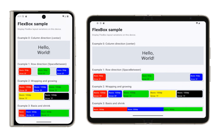 Samples | Adaptive Layouts | Adaptive Apps | Android Developers
