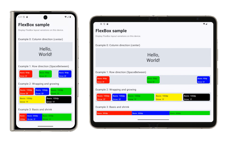 Samples | Adaptive Layouts | Adaptive Apps | Android Developers
