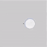 Une très petite zone cliquable qui est agrandie en une cible tactile plus grande en appuyant à côté de la zone.