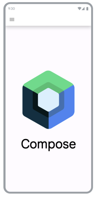 Ein neuer Bildschirm in „Compose“