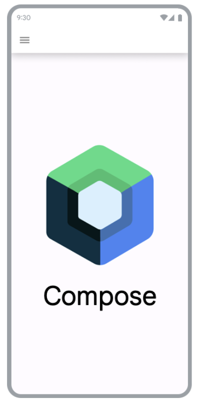 شاشة جديدة مكتوبة بلغة Compose