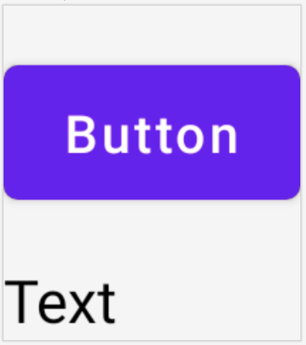 Zeigt eine Schaltfläche und ein Textelement in einem ConstraintLayout-Element an