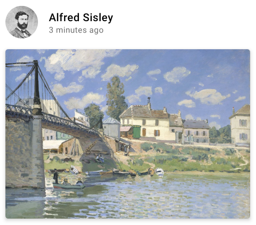 Jeszcze bardziej złożony układ, w którym modyfikatory zmieniają sposób rozmieszczenia grafiki i określają, które obszary reagują na działania użytkownika.