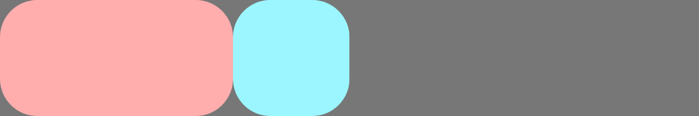 Elementi dimensionati a un valore dp fisso utilizzando la base.