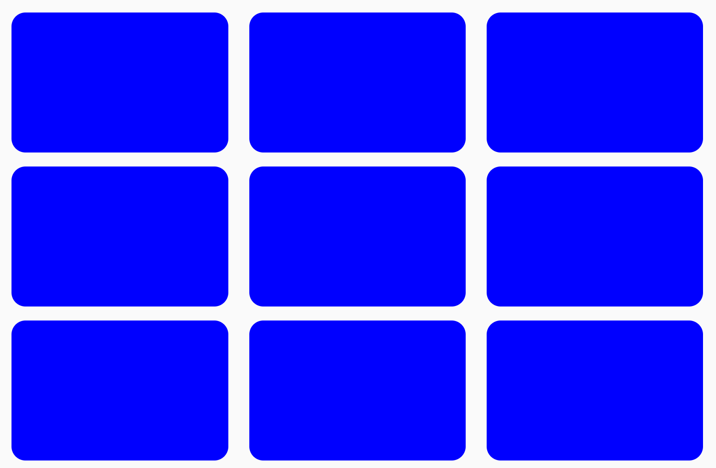 Griglia creata con la riga di flusso