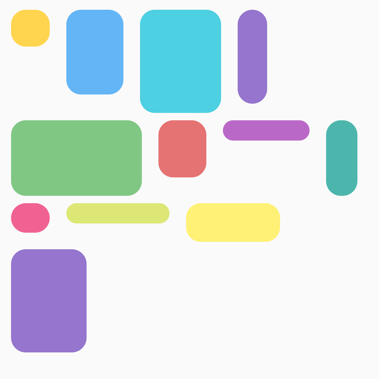 العناصر المحاذية للأعلى