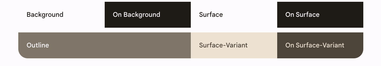 Usar combinaciones de colores neutros para enfatizar