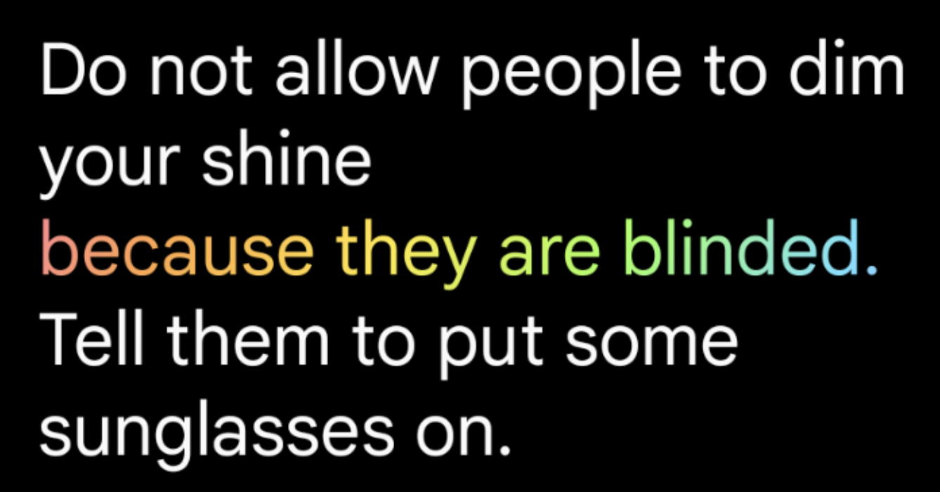 Utilisation d'un pinceau par défaut avec linearGradient comme style pour le texte.