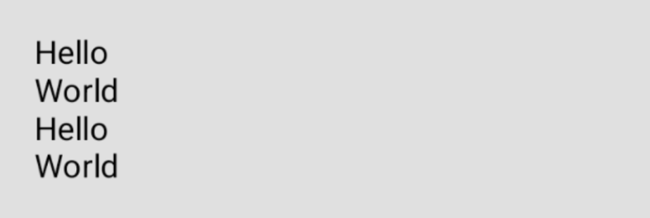 A multiline text field with the text 