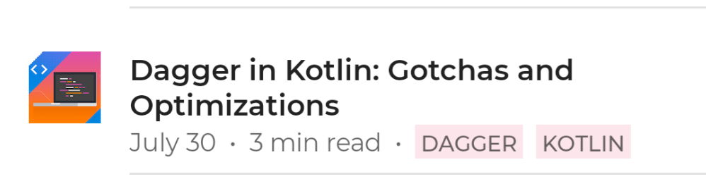 Capture d'écran du titre d'un article, montrant différents niveaux d'accentuation du texte