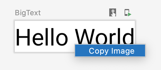 Kullanıcının, önizlemeyi tıklayarak resim olarak kopyalaması.