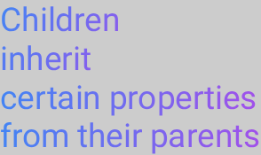 Child composables' property
inheritance