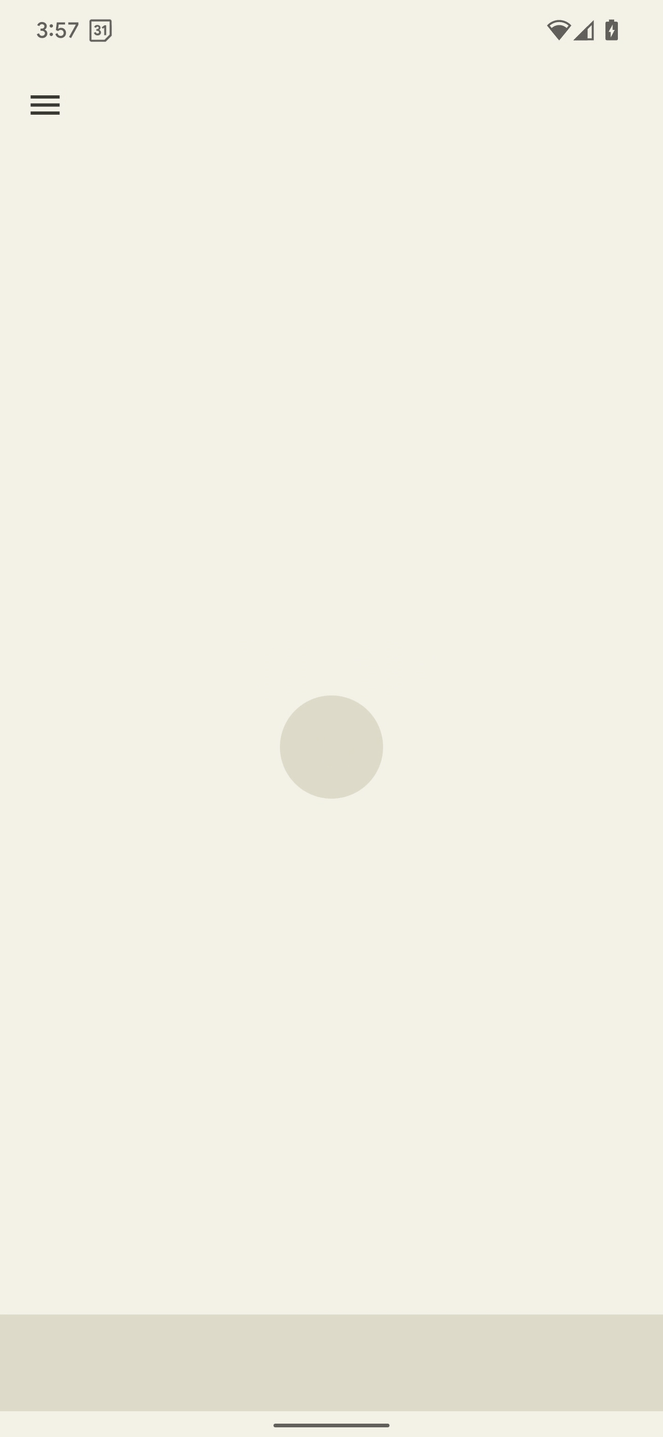 Animation eines fallengelassenen Balls, der vom unteren Bildschirmrand abprallt.