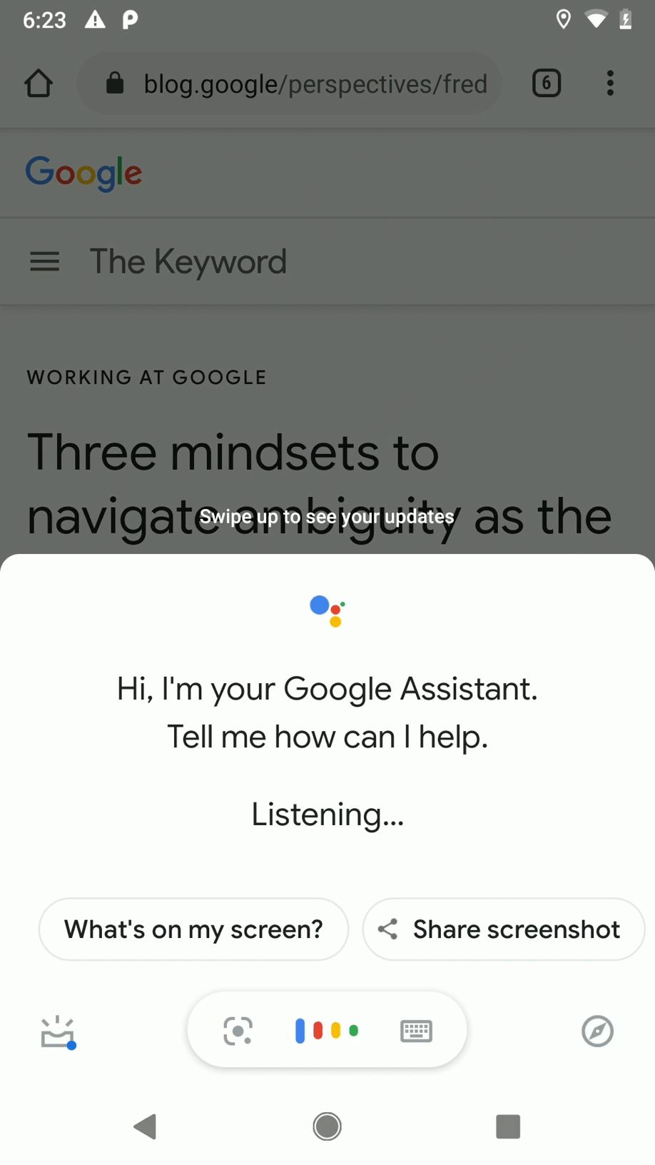 Google best sale assistant screens