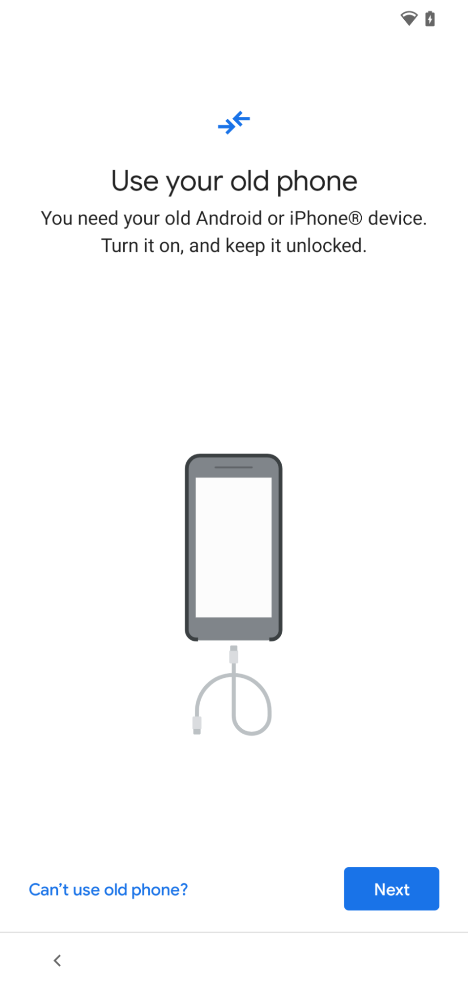 Lancer le processus de restauration à partir du cloud