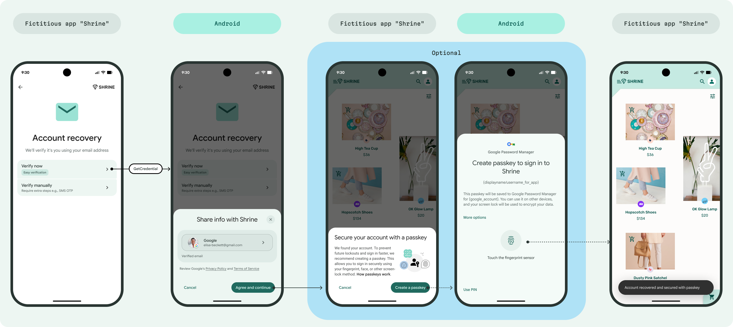 Hesap kurtarma sırasında e-posta doğrulamasını kullanma