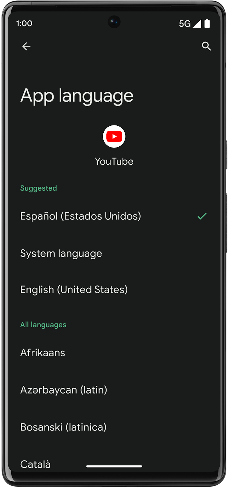Per-app language preferences | Android Developers