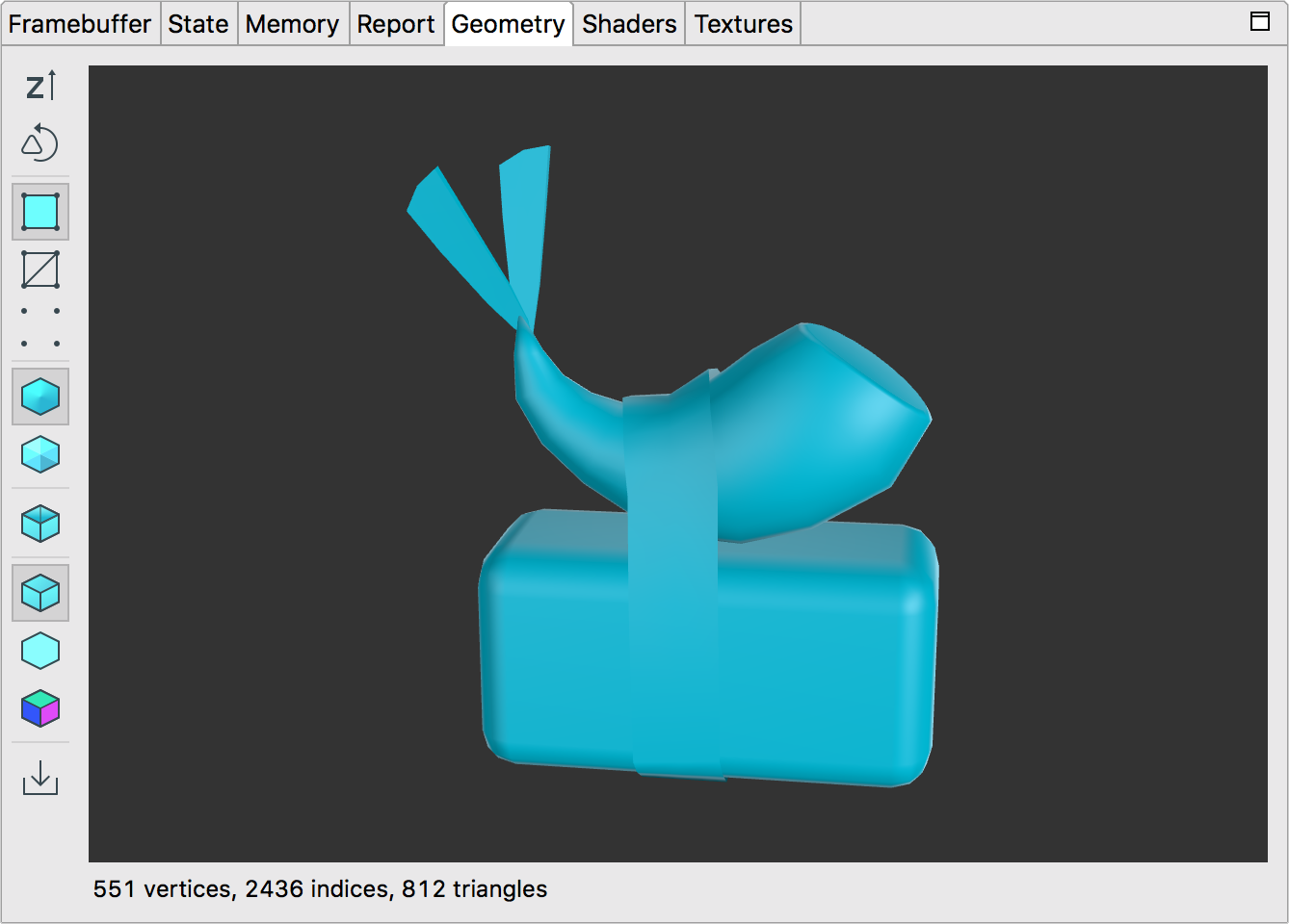 Présentation du volet "Géométrie"