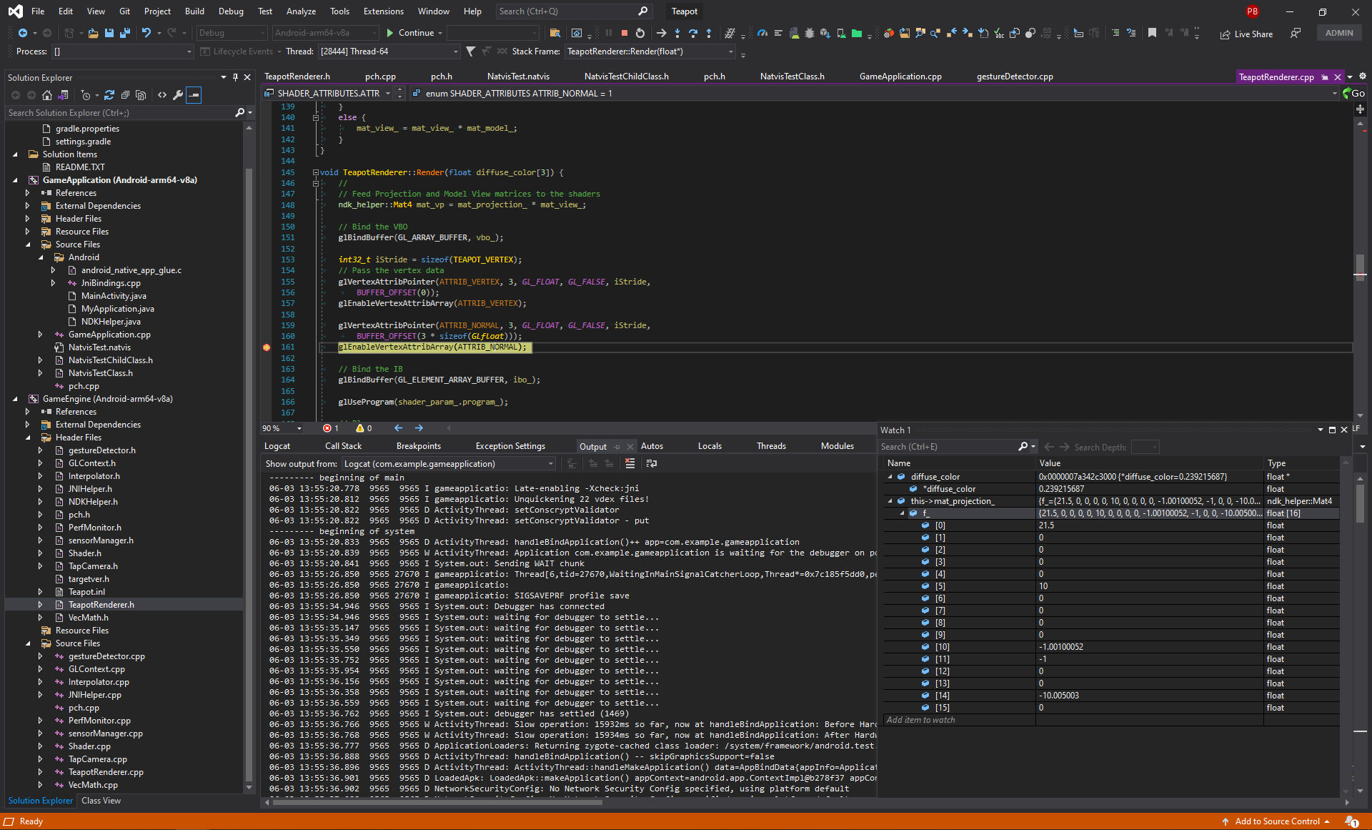 Gambar 
   2: Proses debug AGDE sedang berlangsung Proses debug AGDE sedang berlangsung