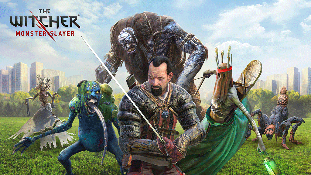 גרפיקה של המשחק Witcher: Monster Slayer עם Leshy