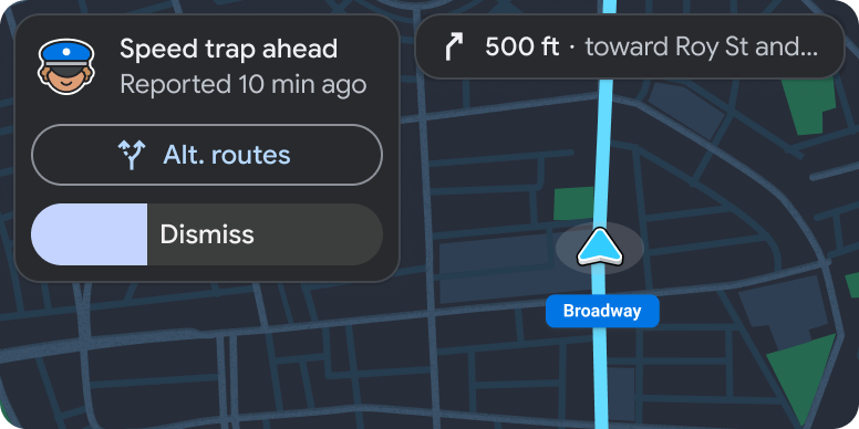 نموذج عمليات التنقّل مع طلب استئناف التنقّل