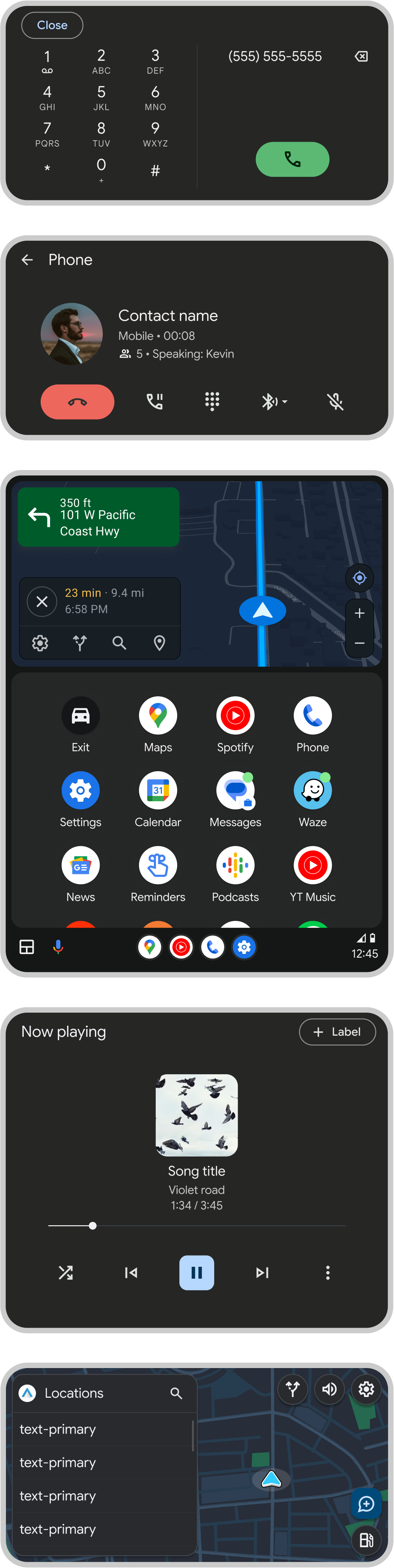 Android | Design for Cars | Android Developers