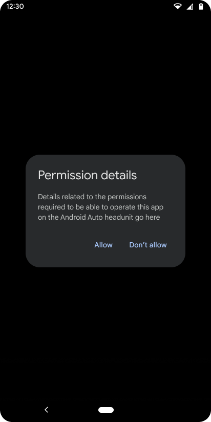 L&#39;utilisateur appuie sur le bouton &quot;Autoriser&quot; sur son téléphone.