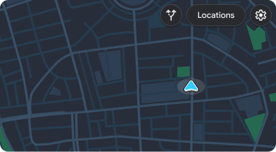 Navigationsvorlage, keine Interaktion