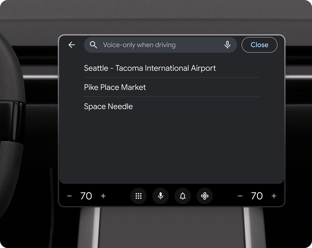 Exemple de modèle de recherche