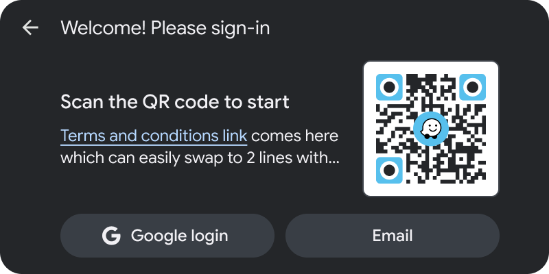 Ví dụ về cách đăng nhập bằng mã QR
