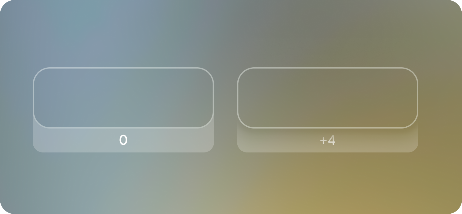 Os elementos de design precisam estar ancorados na parte de baixo do
frame.